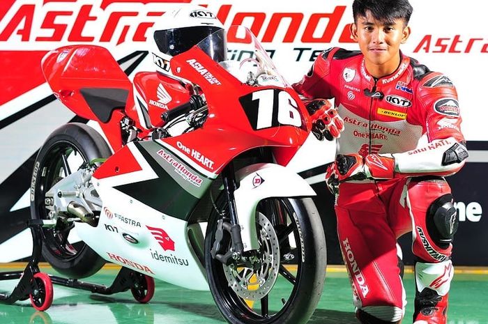 Mario Suryo Aji akan bawa nomor 16 ke CEV Moto3 2021