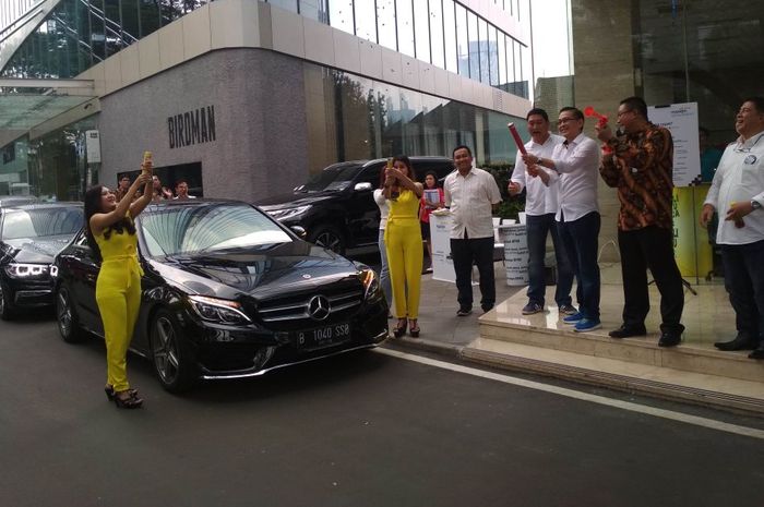 ceremony pembukaan Kresna Auto Show 2018 di Lot 18 SCBD, Jakarta