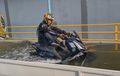 Tes Jalan Motor Listrik Alva, Diajak Berenang di Air Sedalam 50 cm!