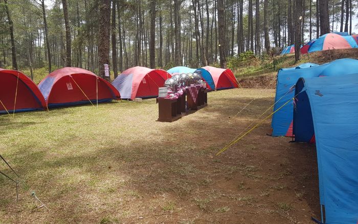 Peserta MAXI Yamaha Day 2019 Bandung bisa camping dengan tenda