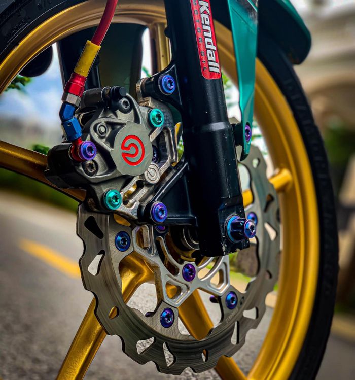 Kaki-kaki mendapat upgrade lumayan