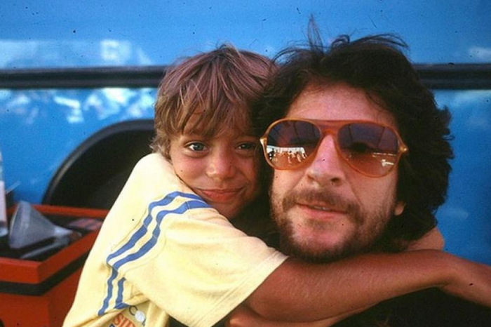 Valentino Rossi kecil dan sang ayah Graziano Rossi