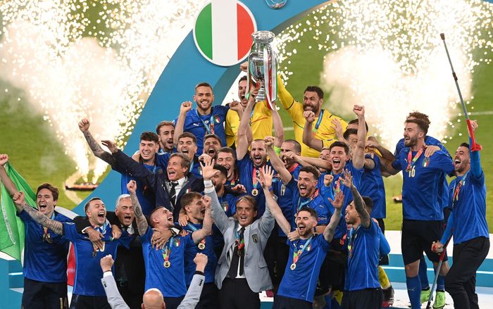 Italia juara Euro 2020 atau Piala Eropa 2020 usai mengalahkan Inggris lewat adu penalti