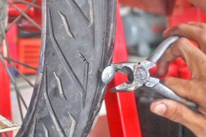 Ilustrasi ban tubeless