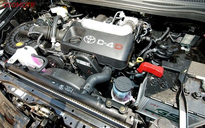 ILUSTRASI mesin diesel 2KD Toyota