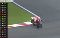 Video Marc Marquez Hampir Tabrak Andrea Dovizioso di MotoGP Malaysia