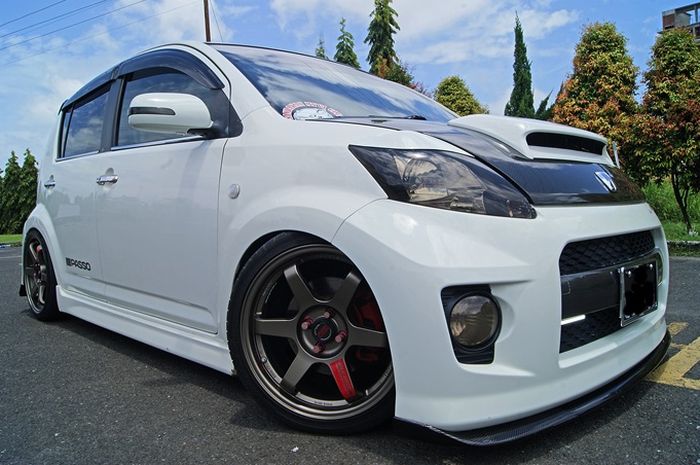 Modifikasi Daihatsu Sirion bergaya JDM dari Malaysia