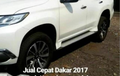 Pajero Sport Dakar 2017 Dijual Rp 300 Juta, Cuma 'Lecet' Dikit di Bumper Depan Kanan