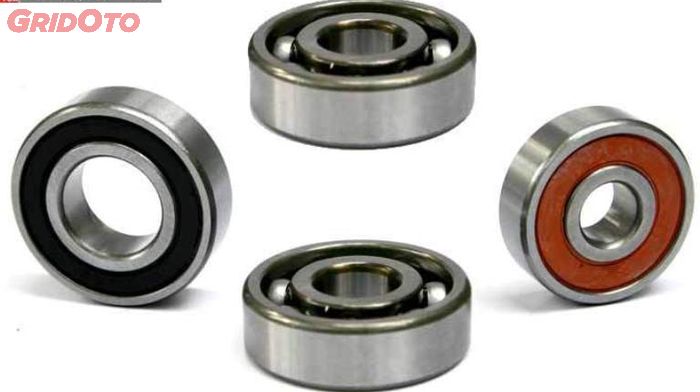 Pilih bearing yang memiliki penutup biar lebih awet