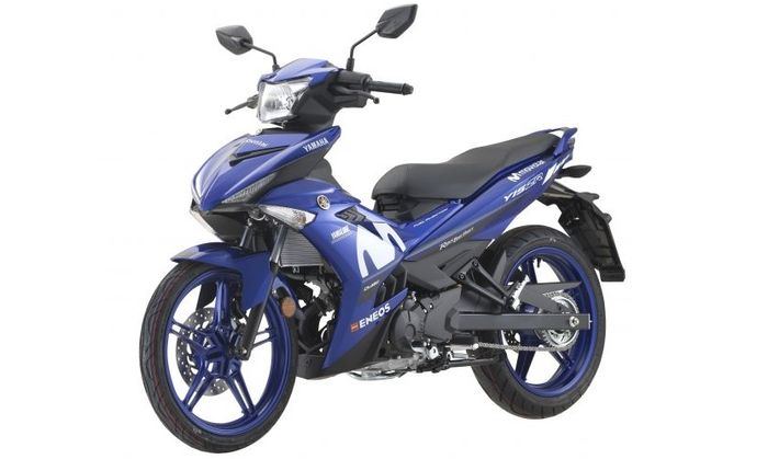 Livery tim MotoGP Yamaha musim 2018 di Yamaha Y15ZR yangberedar di Malaysia