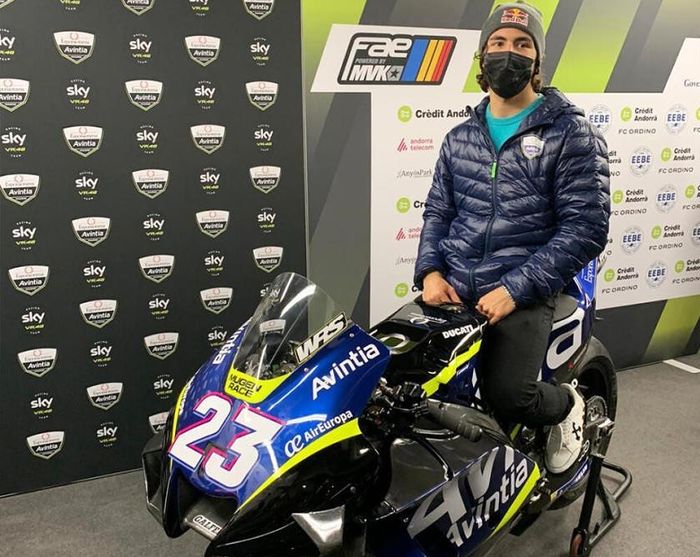 Enea Bastianini bersama Ducati GP20 berlivery baru dengan nomor 23.