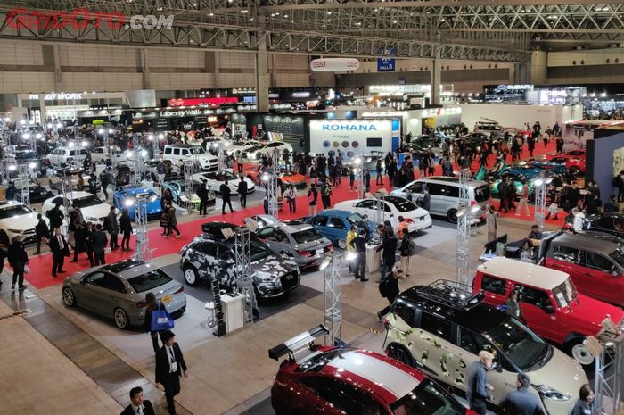 Suasana pemeran Tokyo Auto Salon 2019