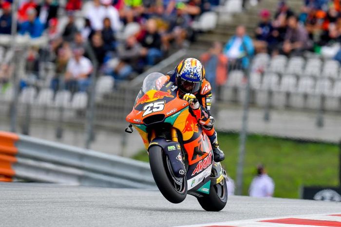 Raul Fernandez berhasil menjadi juara di Moto2 Austria 2021