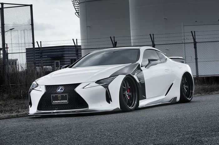 Modifikasi Lexus LC 500 hasil garapan Aimgain, Jepang