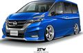 Nissan Serena Ban dan Fender Rapet, Body Kit Autech, Lampu Tajam