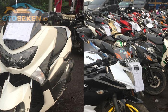 Harga jauh lebih murah, Yamaha NMAX sampai Kawasaki Ninja dilelang