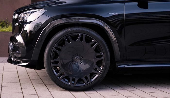 Modifikasi Mercedes-Maybach GLS pakai pelek Brabus Monoblock ukuran 24 inci