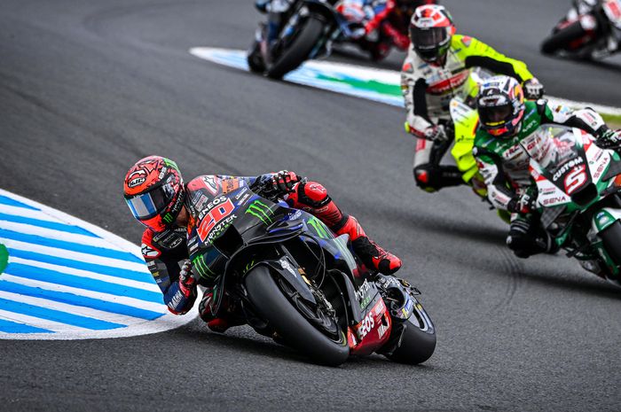Fabio Quartararo kehabisan bensin pada akhir balapan MotoGP Jepang 2024