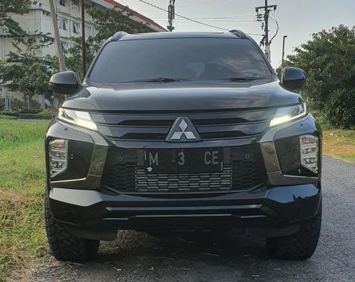 Modifikasi Mitsubishi Pajero Sport 2021 sudah kena remap 