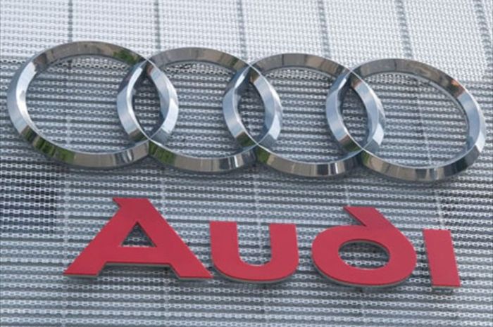 Logo Audi yang dirilis pada ulang tahunnya yang ke-100