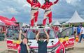 Xpander AP4 'Disiksa' Rifat Sungkar, Berbuah Juara Sprint Rally Nasional