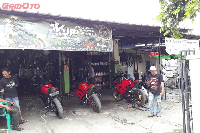 Kawasaki Junior Product (KJP), bengkel spesialis Kawasaki di bilangan Pamulang, Tangerang Selatan