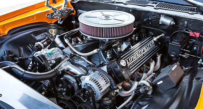 Mesin LS3 V8 bekapasitas 5.700cc pada Chevrolet Camaro 1970
