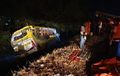 Petaka Tengah Malam, Bus Tiba-Tiba Terjungkal, Empat Siswa Tewas