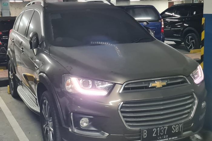 Chevrolet Captiva 2.0 L yang dilelang KPKNL Jakarta IV