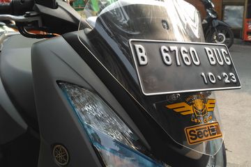 Otoseken Nih Jurus Motor Bekas Berwindshield Bisa Pasang Plat Nomor Gridoto Com