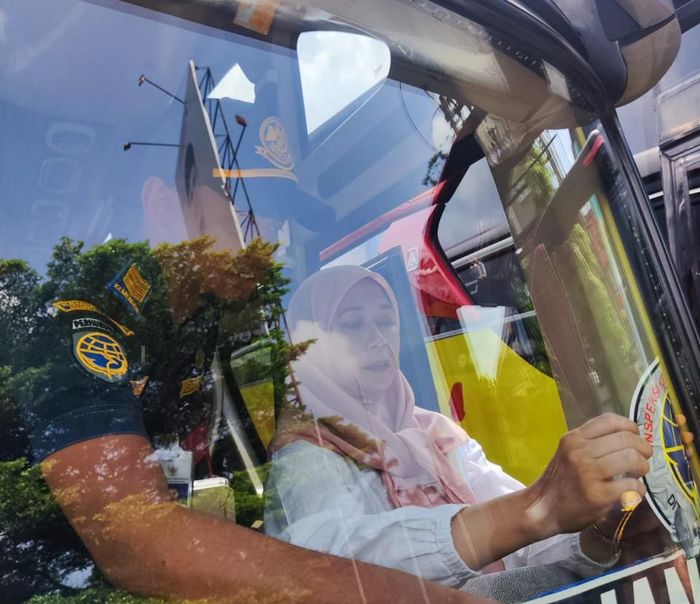 Stiker yang berhasil lolos dari ramp check