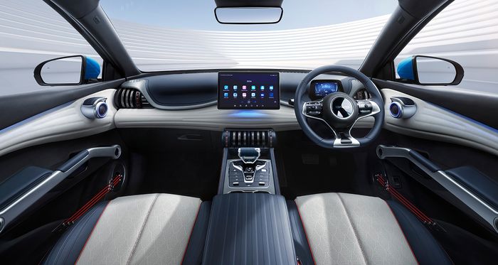 Interior BYD Atto 3.