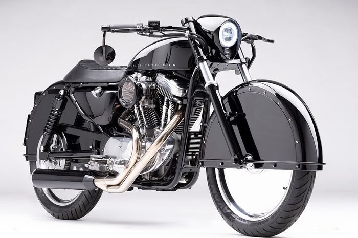 Harley-Davidson Sportster kustom dari Guillaume Radomski