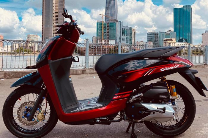 Honda Genio Modif : Salah Satu Modifikasi Honda Genio Bernilai Kurang Dari 1 Juta Gilamotor : Harga honda genio dan spesifikasi honda genio kini menjadi model skutik terbaru pt astra honda motor yang mana akan bersaing di kelas 110 cc.