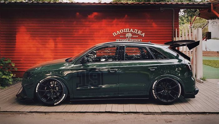 Audi RS Q3 'Hulk' ini milik Boris Ivovsky