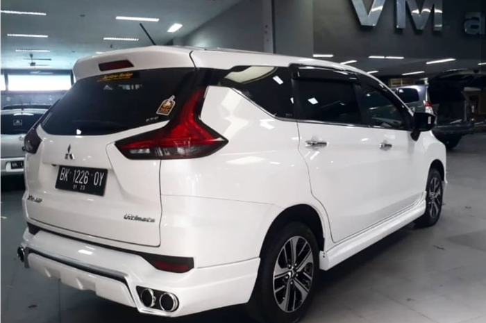 Mitsubishi Xpander dengan body kit RX buatan VM Audio Medan