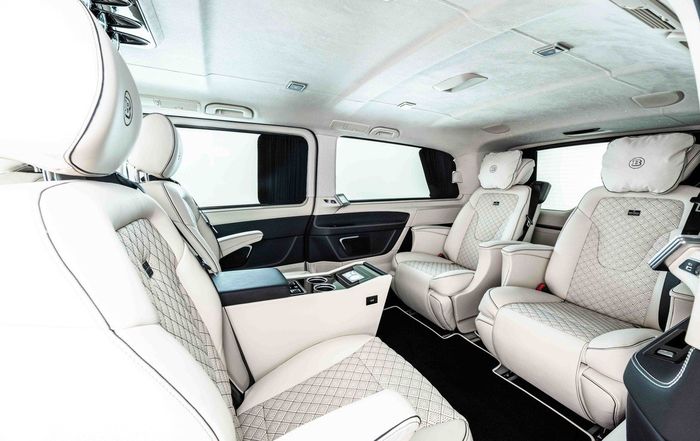 Tampilan kabin modifikasi Mercedes-Benz V250d