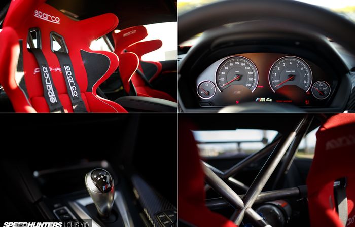 Tampilan kabin serasa mobil balap