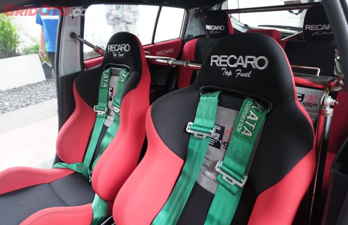 jok recaro sampai ke belakang