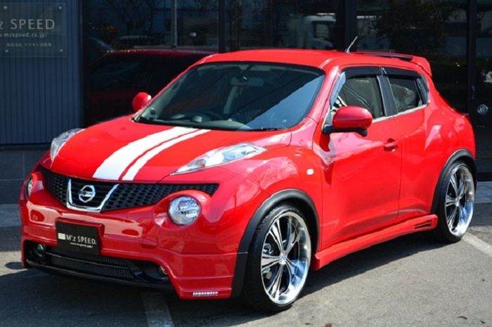 Nissan Juke pakai body kit M'z Speed