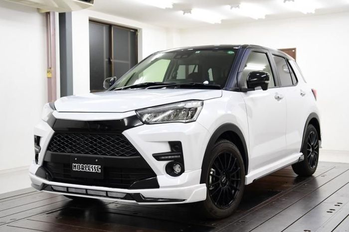 Modifikasi Toyota Raize hasil garapan Noblesse, Jepang