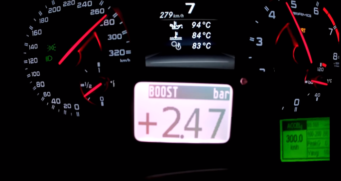 Top speed Mercedes-AMG A45 mampu mencapai 300 km/jam