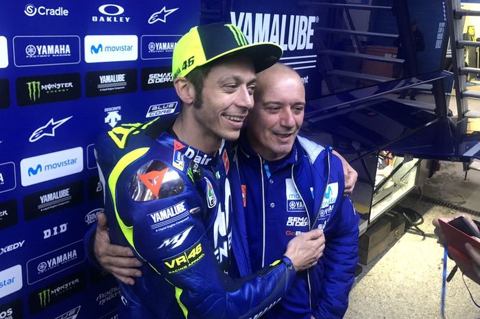 Kerja sama Valentino Rossi dan Luca Cadalora sebagai pelatih atau analis pembalap pecah kongsi karena urusan keluarga