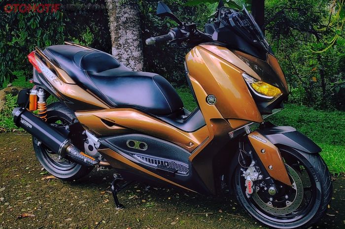 Diffuser terpasang di Yamaha XMAX, berikan kesan racing look