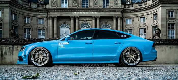  Audi A7 generasi pertama pakai modifikasi kelir dan pelek