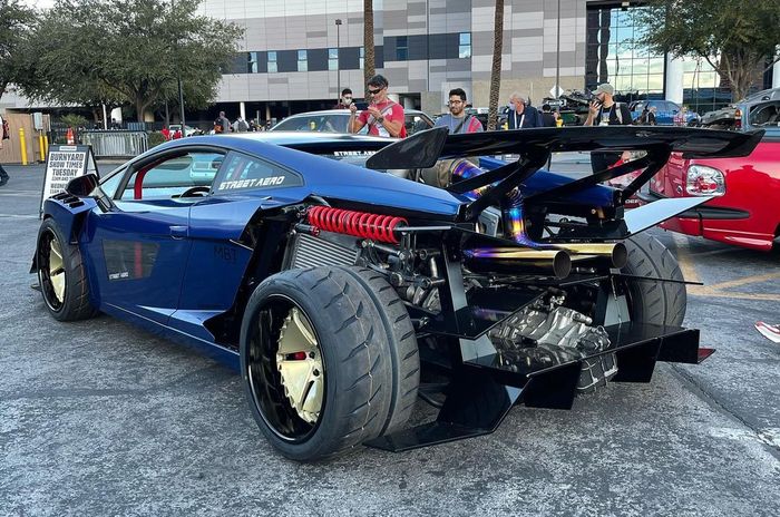 Modifikasi Lamborghini Gallardo sangar berjantung Toyota 2JZ