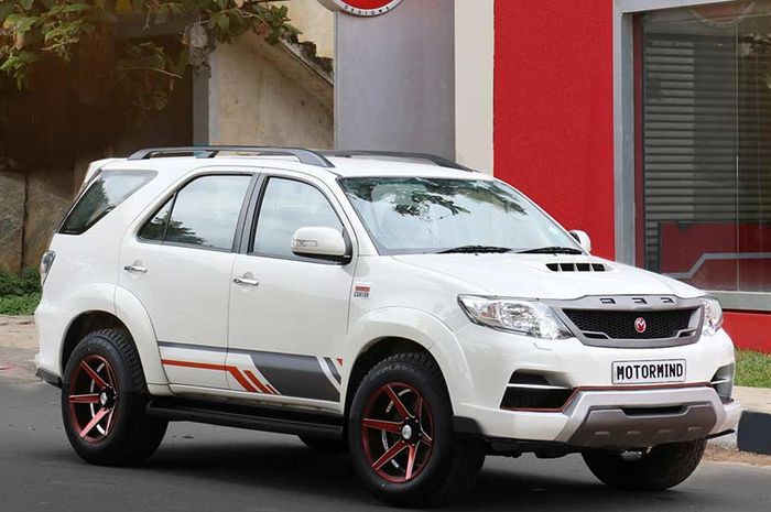 Modifikasi Toyota Fortuner lama tampil ganteng maksimal dibedah Motormind, India