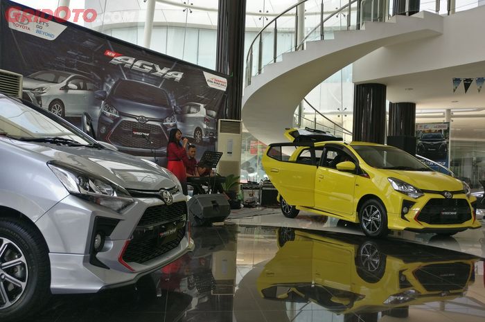 Ilustrasi dealer Toyota