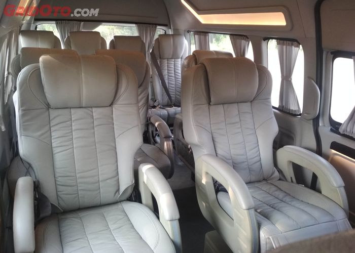 Bak Konglomerat Begini Rasanya Duduk Di Kabin Hiace Mewah