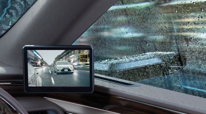 Layar LCD pengganti spion